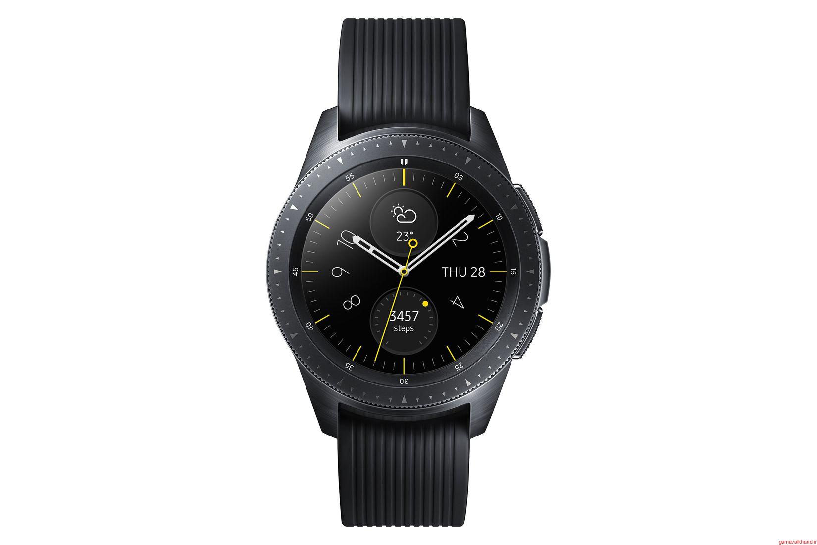 Galaxy Watch 42mm Midnight Black 1 5b89a9bdc9e77c007b650de0 - راهنمای خرید ساعت هوشمند Galaxy Watch
