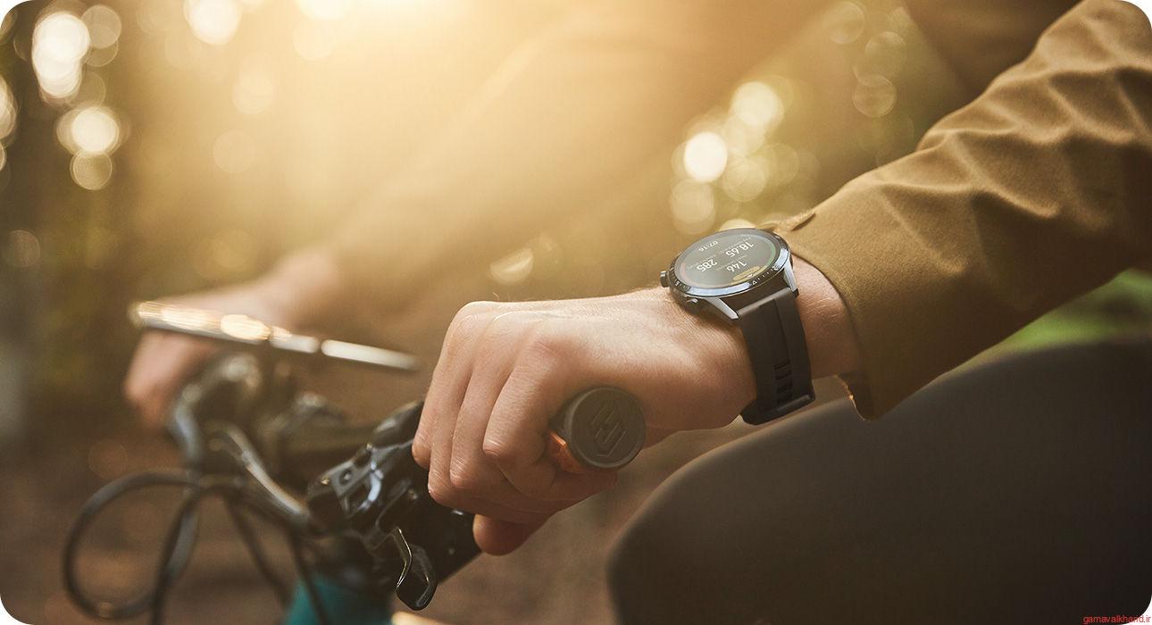 huawei watch gt2 outdoor bicycle - نقد و بررسی ساعت هوشمند هوآوی مدل GT2 + لینک خرید