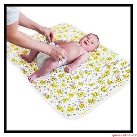 Baby bedding - مهمترین نکات هنگام خرید زیرانداز تعویض نوزاد
