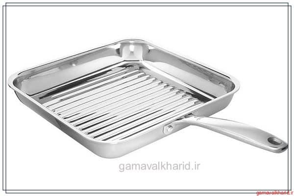 Grill pan 1 - معرفی 27 مدل تابه گریل با کیفیت و ارزان بازار+(با قیمت روز)